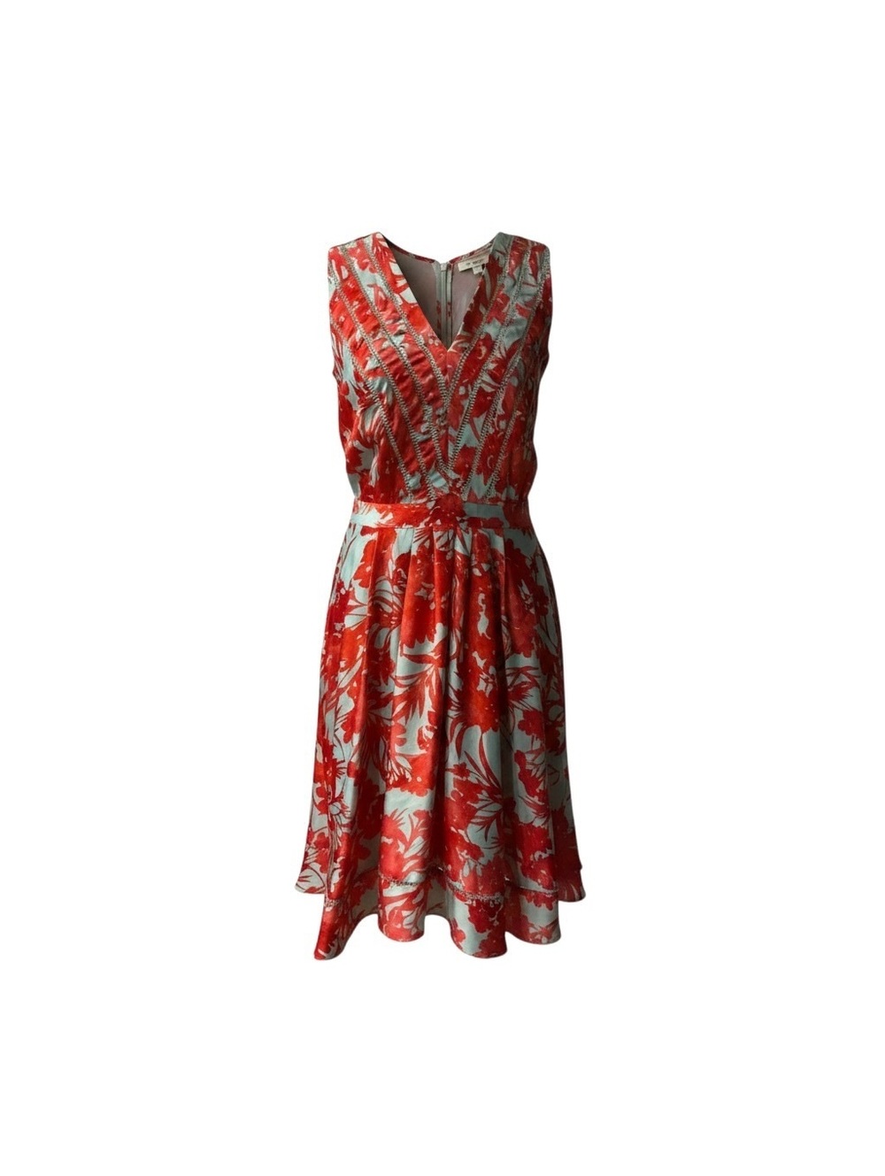 Banana Republic Sleeveless Floral Print Dress Size 8